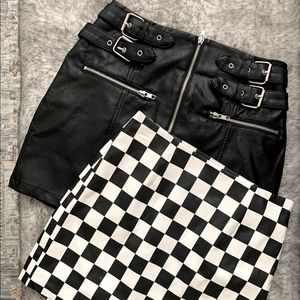 Forever 21 size small skirts. Cute!!!